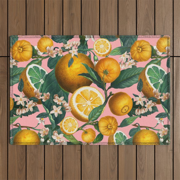 Juicy Lemons II Outdoor Rug Gallery Image 1