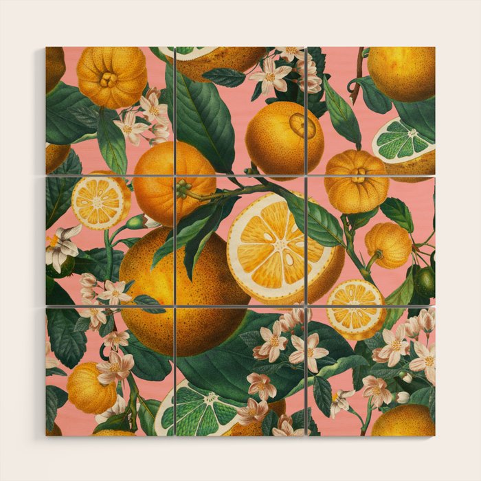 Juicy Lemons II Wood Wall Art Gallery Image 1