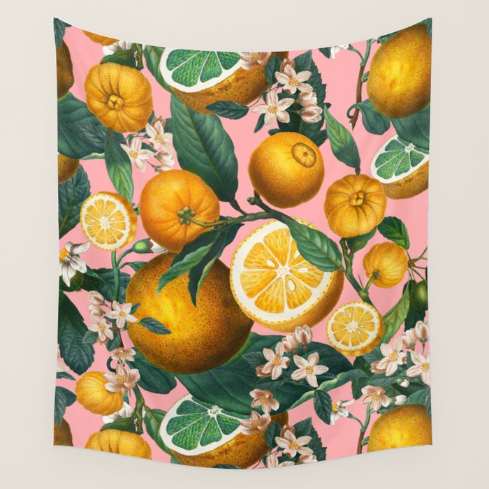 Juicy Lemons II Wall Tapestry Gallery Image 4