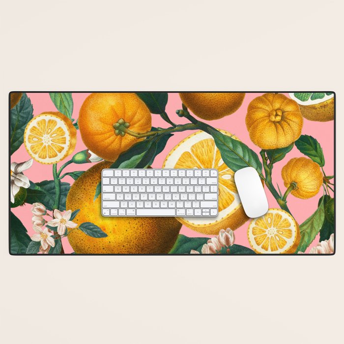Juicy Lemons II Desk Mat Gallery Image 1
