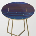 Starlight Night, Lake George, New York landscape painting by Georgia O'Keeffe Side Table Gallery Image 2