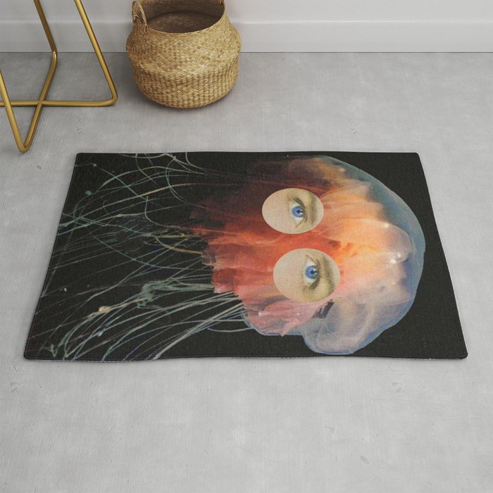 A (very) Jelly Fish Rug Gallery Image 1