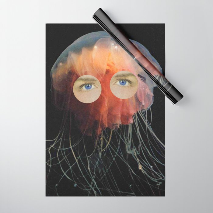 A (very) Jelly Fish Wrapping Paper Gallery Image 1