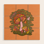 Think Happy Thoughts Wood Wall Art Gallery Image 1