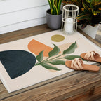 Abstract Nature Moment 8 Outdoor Rug Gallery Image 2