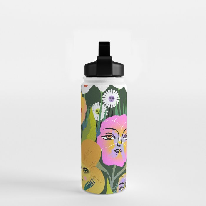 flower garden Water Bottle Gallery Image 2