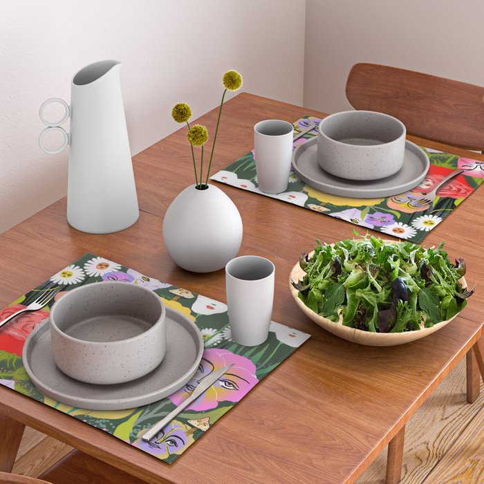 flower garden Placemat Gallery Image 2