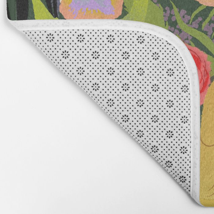flower garden Bath Mat Gallery Image 2