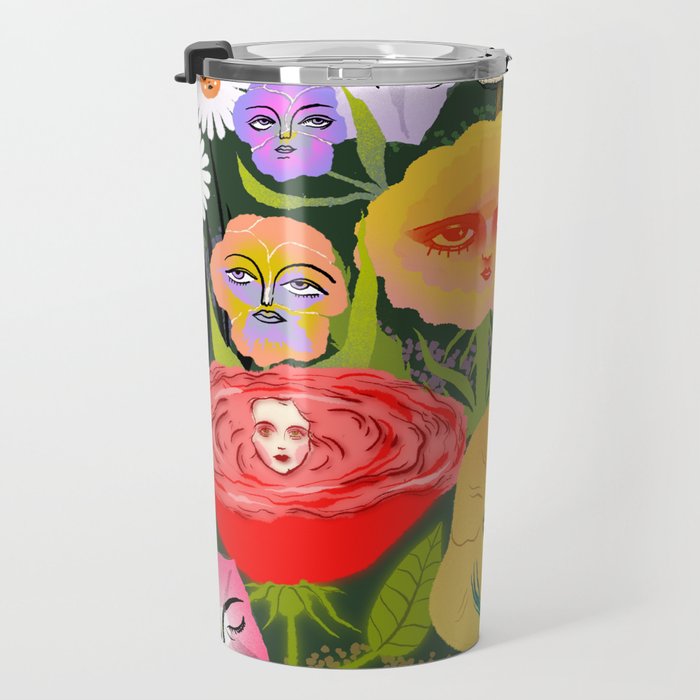flower garden Travel Mug Gallery Image 3
