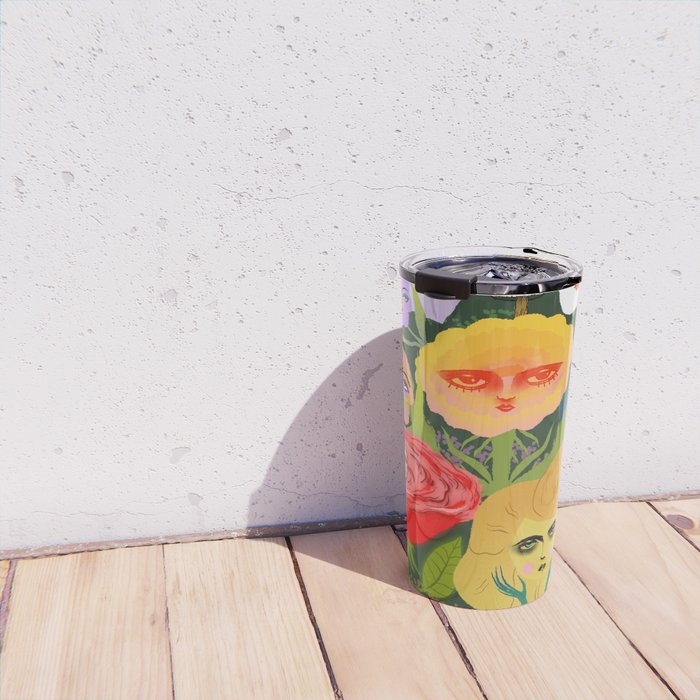 flower garden Travel Mug Gallery Image 4