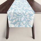 William Morris Vintage Mallow Powder Blue Table Runner Gallery Image 1