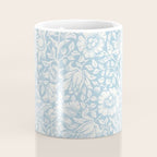 William Morris Vintage Mallow Powder Blue Coffee Mug Gallery Image 4