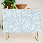 William Morris Vintage Mallow Powder Blue Credenza Gallery Image 1