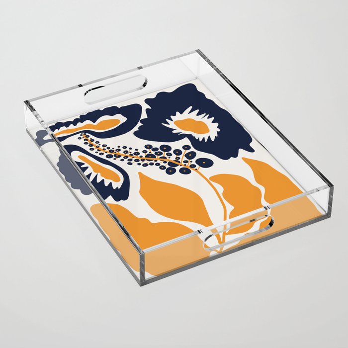 big blooming  Acrylic Tray Gallery Image 1