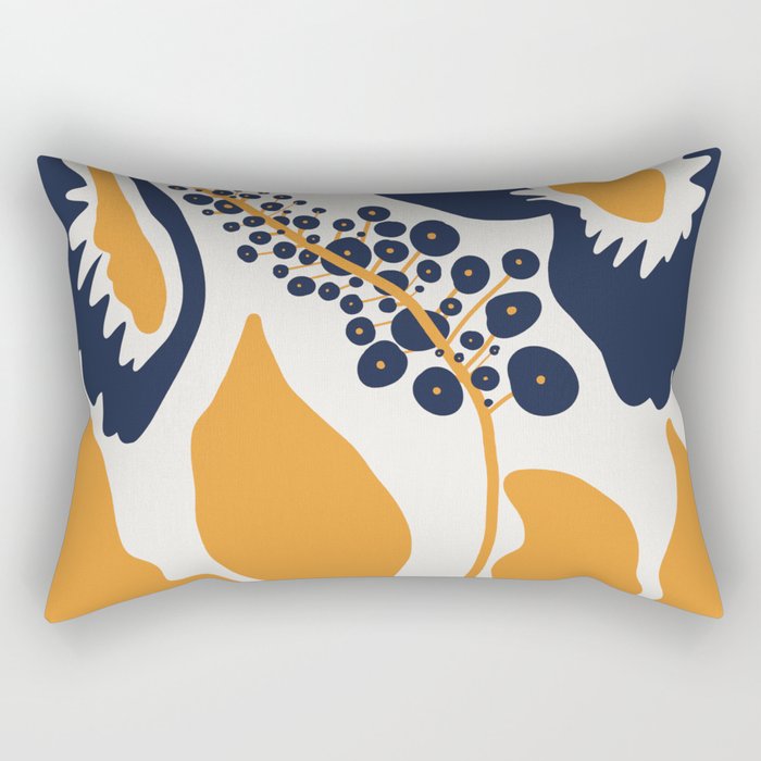 big blooming  Rectangular Pillow Gallery Image 1