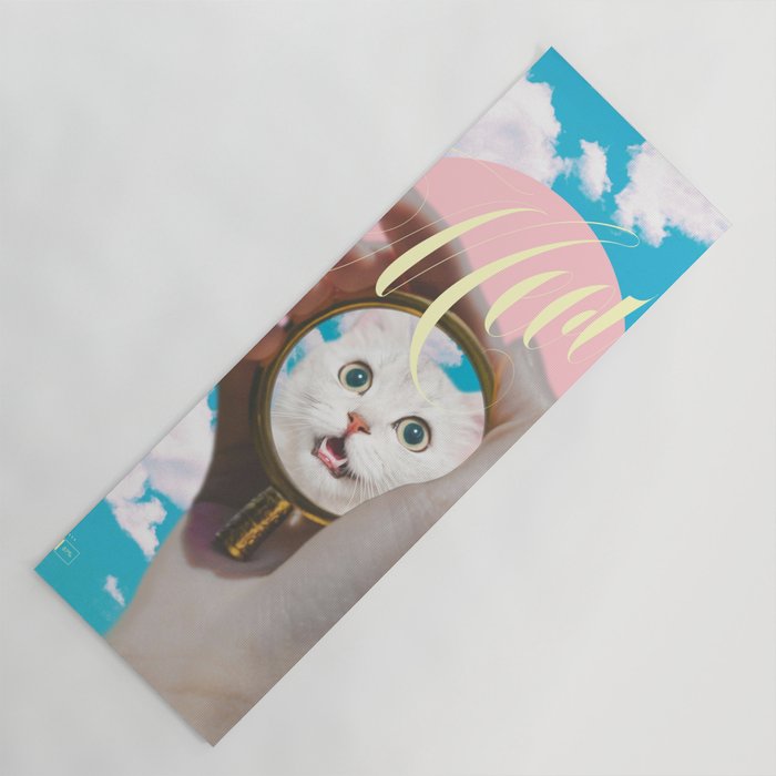 Meow // Cat Transformation Yoga Mat Gallery Image 1