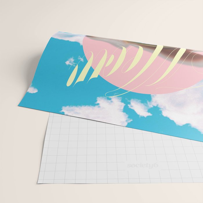 Meow // Cat Transformation Wrapping Paper Gallery Image 2