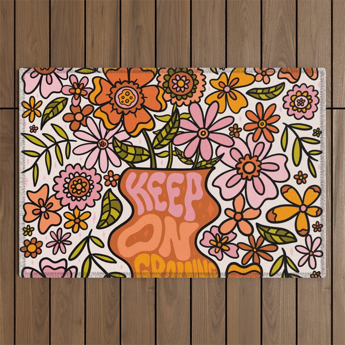 Keep On Growing Outdoor Rug Gallery Image 1