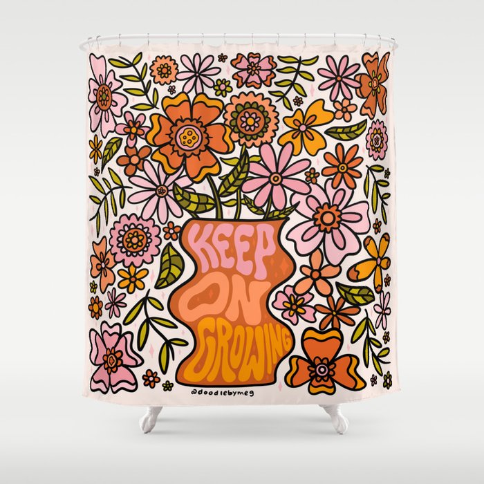Keep On Growing Shower Curtain Gallery Image 1