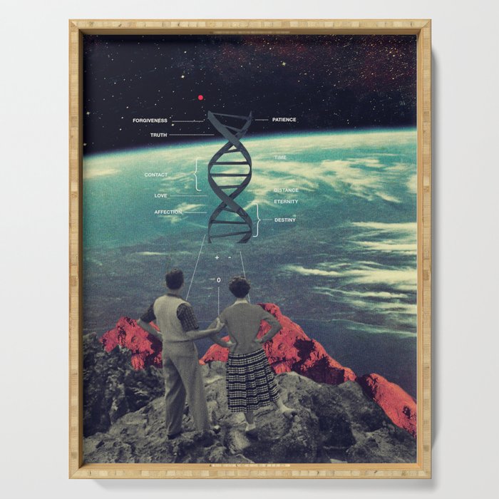 Distance And Eternity Serving Tray Gallery Image 1