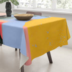 Such a Thing Not Meant To Last, Kiss Passion Love Lovers Couple Friends, Collage Make-out Sex Abstract People Silhouettes Human, Emotions Maximalist Statement Painting Tablecloth Gallery Image 3