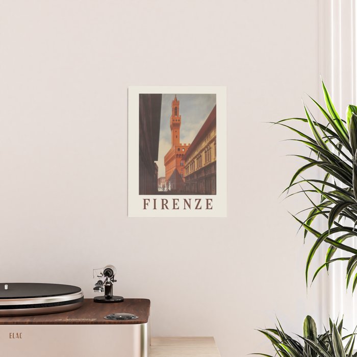 Florence Vintage Travel Poster,  1930s Poster Gallery Image 2