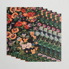 Glow in the Dark Botanicals II Wrapping Paper Gallery Image 3
