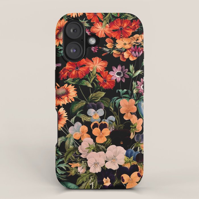 Glow in the Dark Botanicals II iPhone Case Gallery Image 1