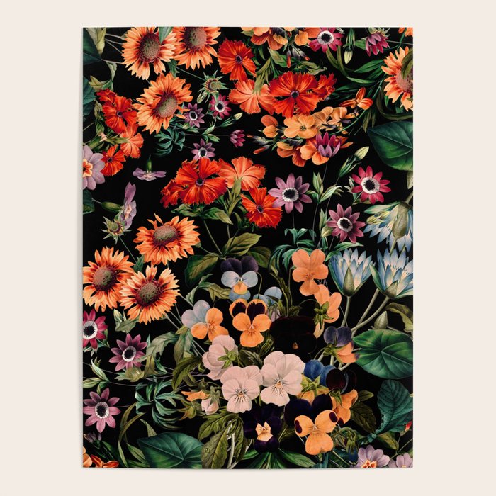 Glow in the Dark Botanicals II Poster Gallery Image 1