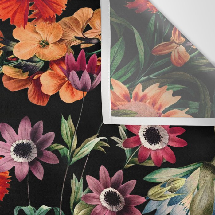 Glow in the Dark Botanicals II Wall Tapestry Gallery Image 3