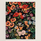 Glow in the Dark Botanicals II Jigsaw Puzzle Gallery Image 1