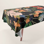 Glow in the Dark Botanicals II Tablecloth Gallery Image 1