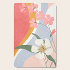 Colorful Flower Design 1 Cutting Board Gallery Image 1