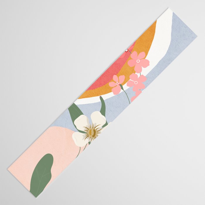 Colorful Flower Design 1 Table Runner Gallery Image 3