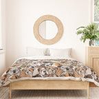 Social English Bulldog Duvet Cover Gallery Image 3