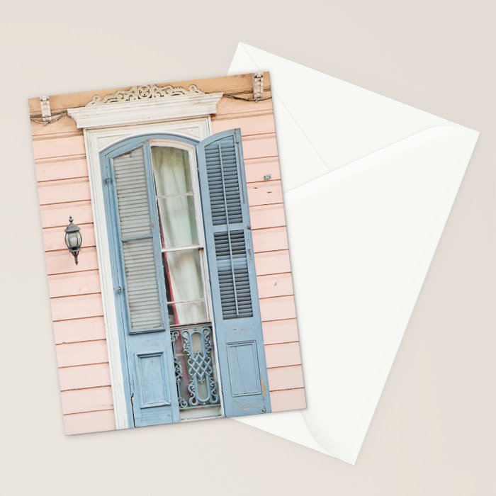 New Orleans Shotgun House #2 Stationery Card Gallery Image 2