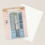 New Orleans Shotgun House #2 Stationery Card Gallery Image 2
