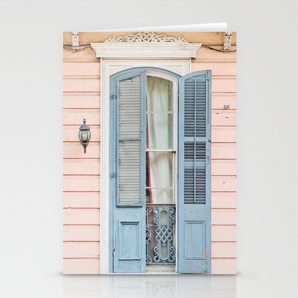 New Orleans Shotgun House #2 Stationery Card Gallery Image 1