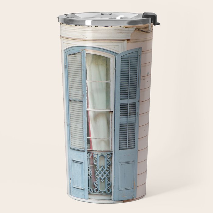 New Orleans Shotgun House #2 Travel Mug Gallery Image 2