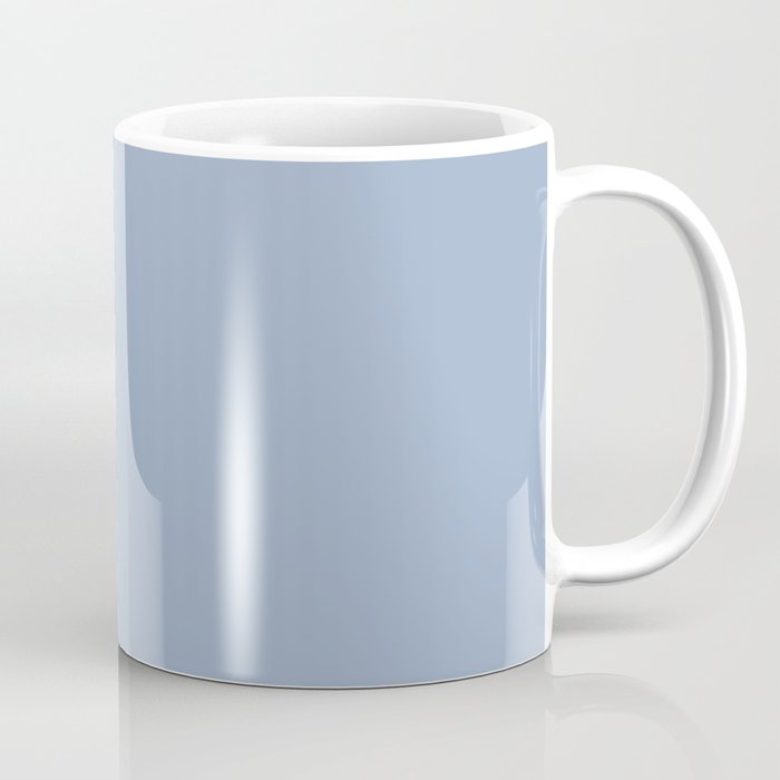 Soft Light Powder Blue Solid Color Coffee Mug Gallery Image 1