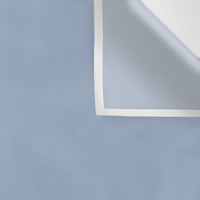 Soft Light Powder Blue Solid Color Wall Tapestry Gallery Image 3
