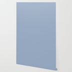 Soft Light Powder Blue Solid Color Wallpaper Gallery Image 2