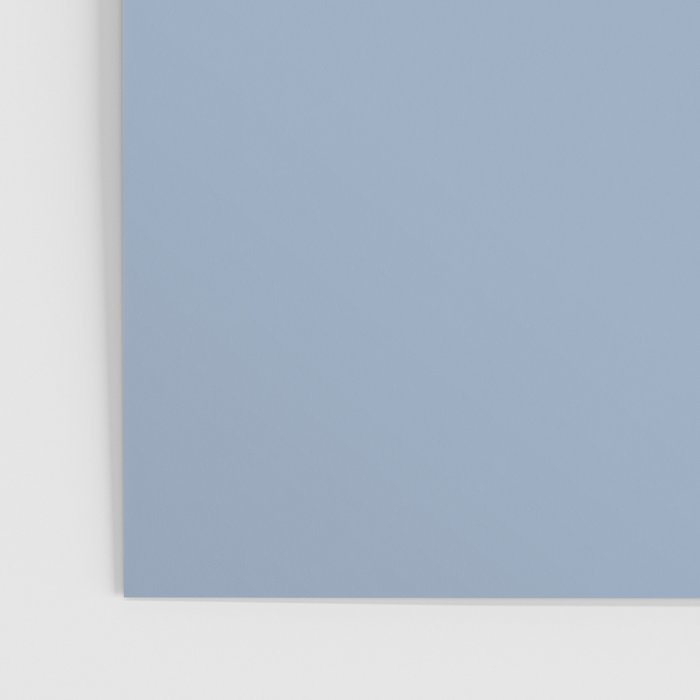 Soft Light Powder Blue Solid Color Poster Gallery Image 3