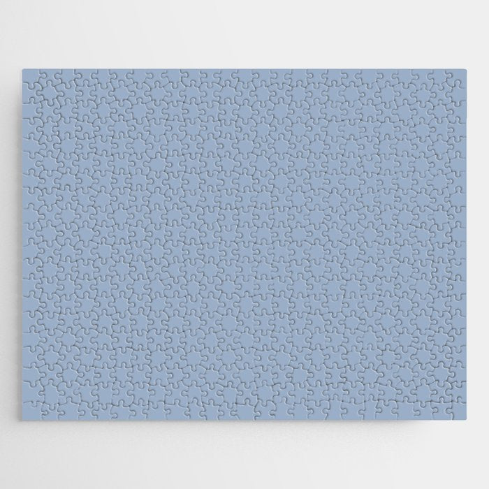 Soft Light Powder Blue Solid Color Jigsaw Puzzle Gallery Image 1