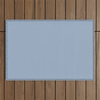Soft Light Powder Blue Solid Color Outdoor Rug Gallery Image 1