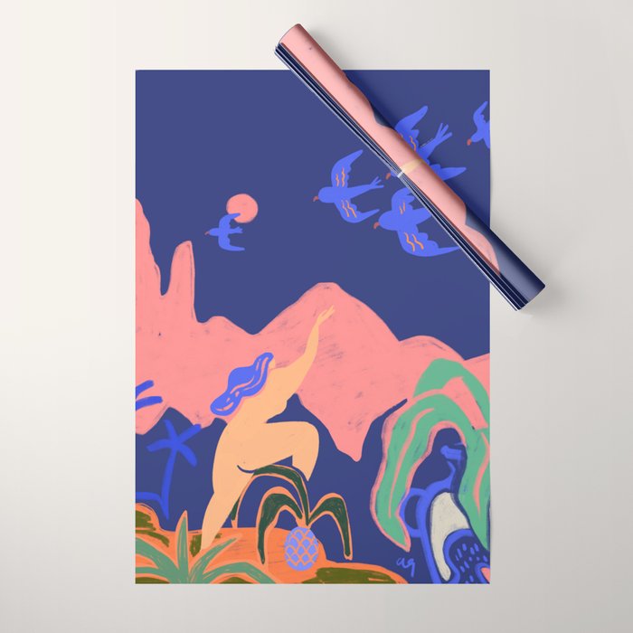 Fly South Wrapping Paper Gallery Image 1