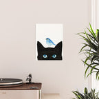 Cat and Bird Poster Gallery Image 2