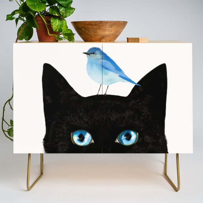 Cat and Bird Credenza Gallery Image 1