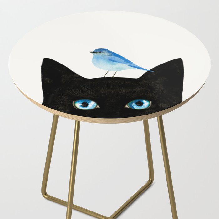 Cat and Bird Side Table Gallery Image 2