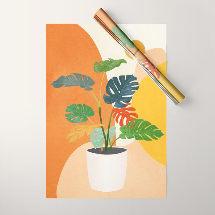 Colorful Branching Out 03 Wrapping Paper Gallery Image 1